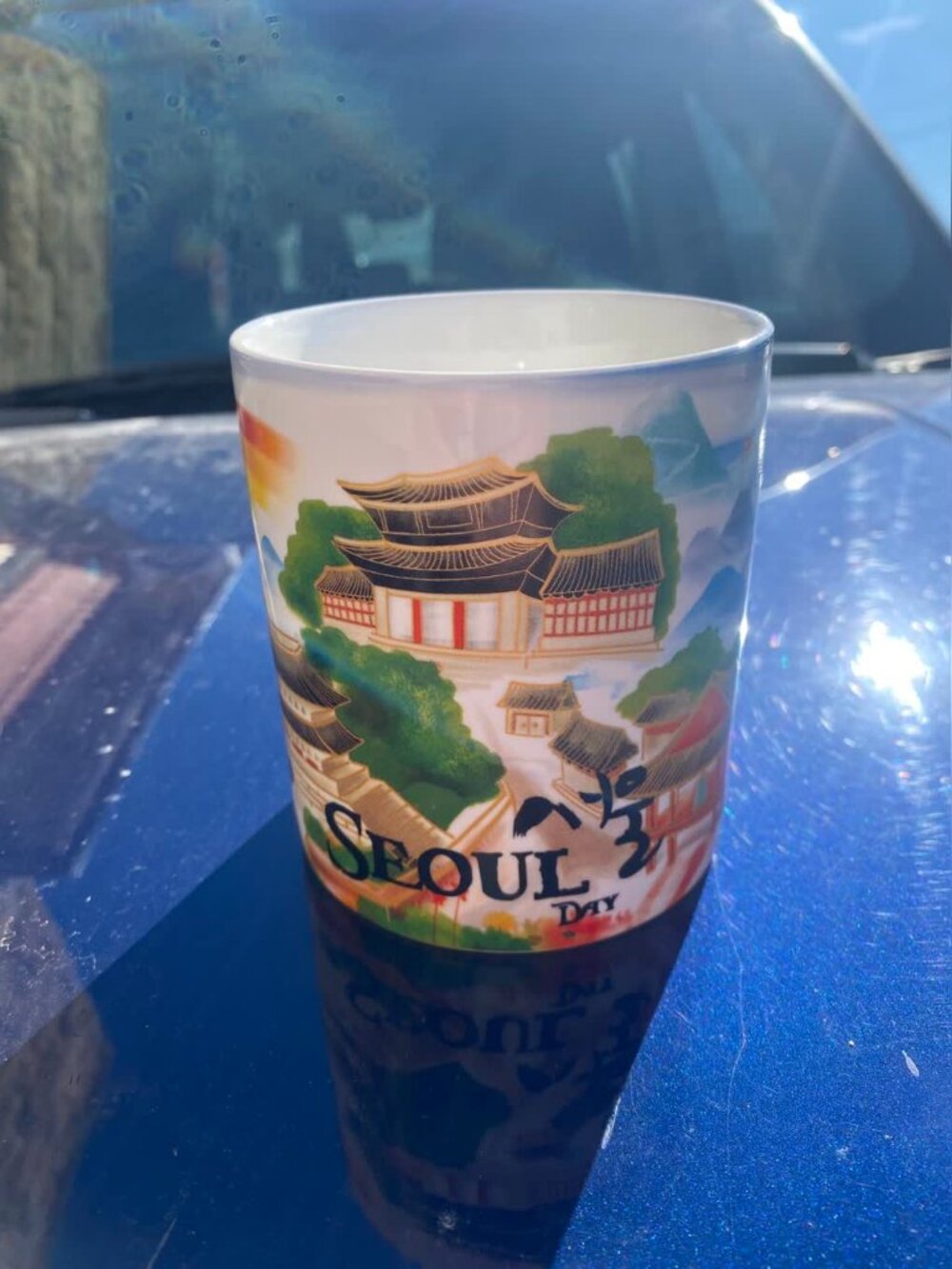 Starbucks Seoul City Mug 2012 Global Icon Collector Series 16 oz